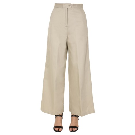 aspesi wide trousers