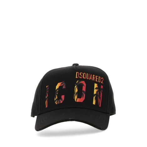 dsquared baseballi hat with sunset