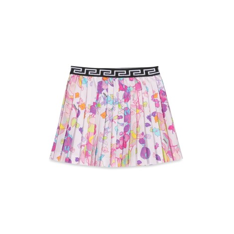 versace orchid baroque skirt