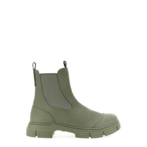 ganni rubber boot