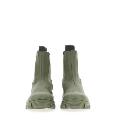 ganni rubber boot