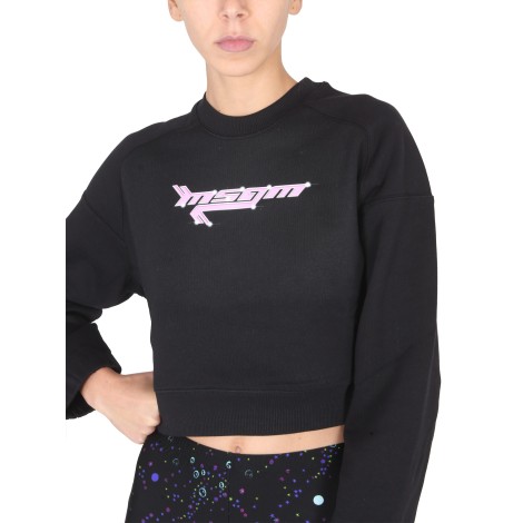 msgm sweatshirt with logo