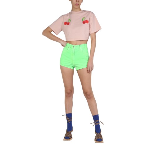 msgm denim shorts