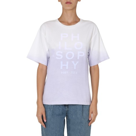 philosophy di lorenzo serafini crew neck t-shirt