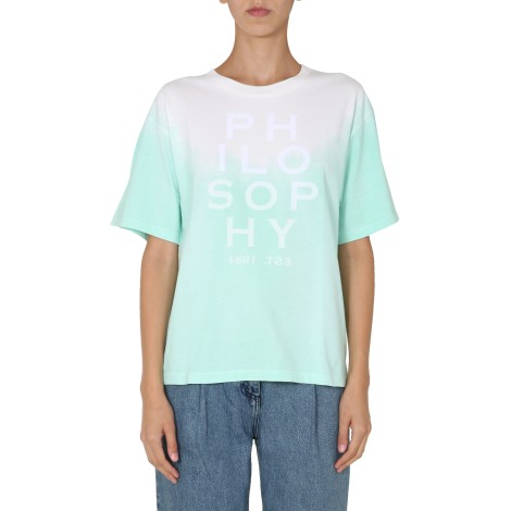 philosophy di lorenzo serafini crew neck t-shirt