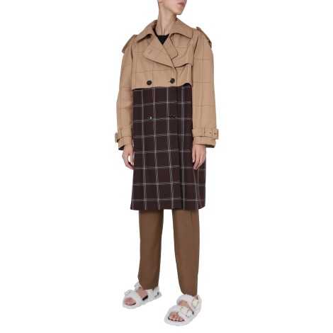 marni double-breasted trench