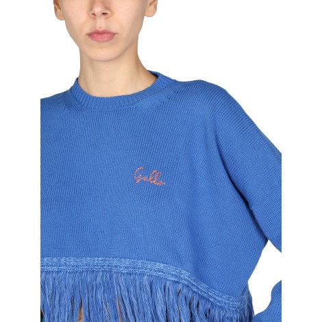 gallo 1927 logo embroidery sweater 