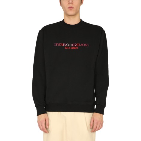 opening ceremony crew neck sweatshirt