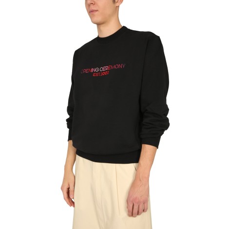 opening ceremony crew neck sweatshirt