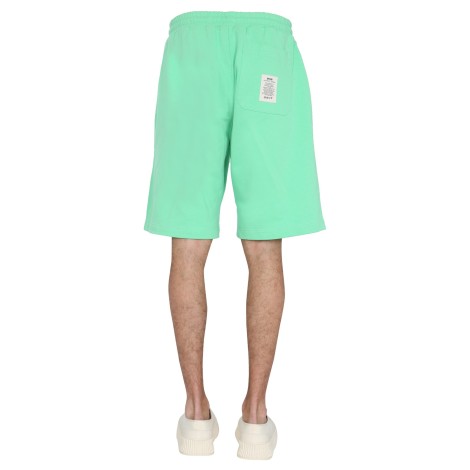 msgm fantastic green bermuda