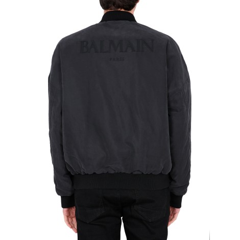 balmain reversible bomber jacket