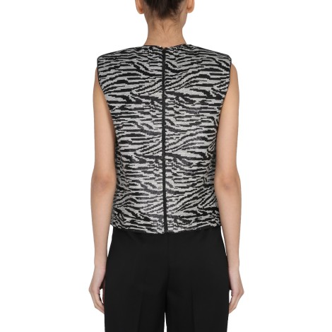 self-portrait top with shoulder