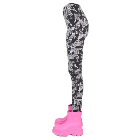 msgm leggings with print