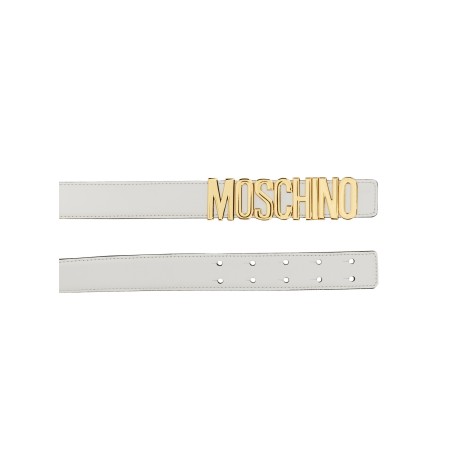 moschino belt with logo