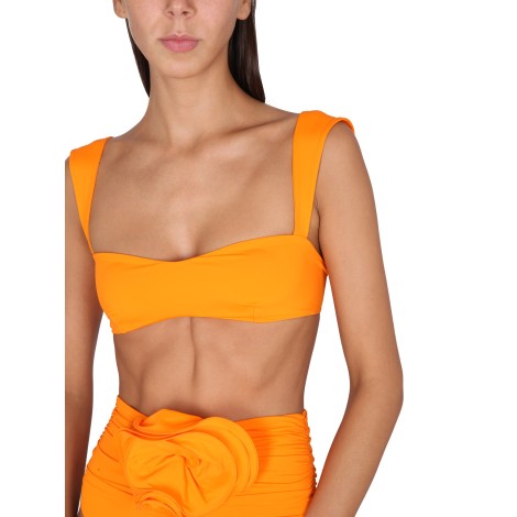 magda butrym retro bustier swim top