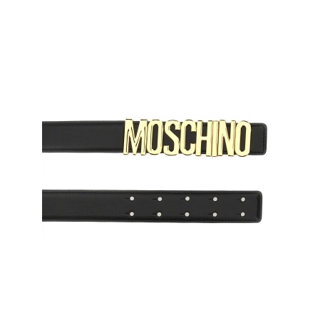 moschino belt with logo