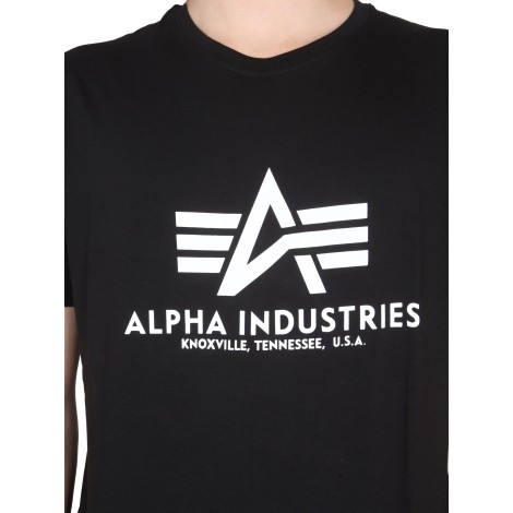 alpha industries t-shirt with logo