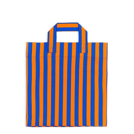 sunnei shopper bag with striped pattern