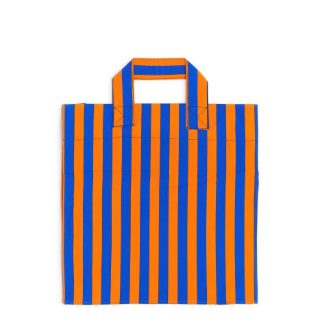 sunnei shopper bag with striped pattern