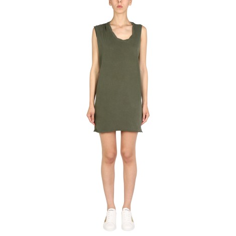 dsquared mini round neckline dress 