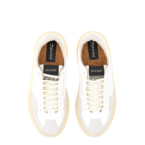 puraai cream sneaker