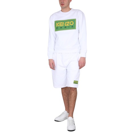 kenzo bermuda with logo