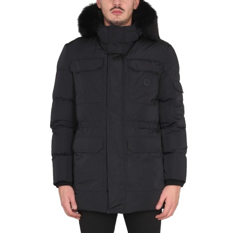 philipp plein down jacket with logo