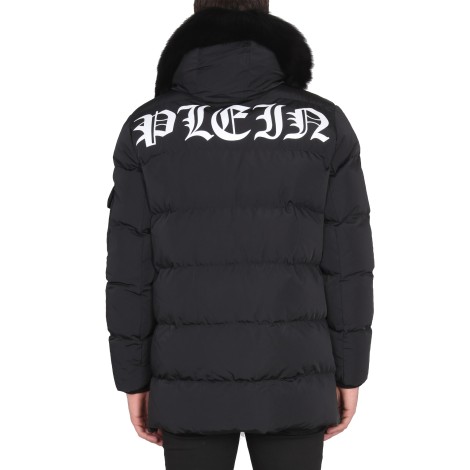 philipp plein down jacket with logo