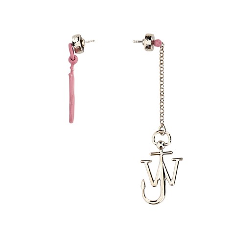 jw anderson asymmetric anchor earrings