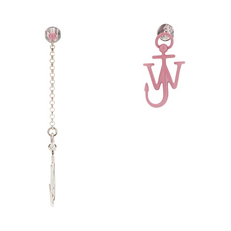 jw anderson asymmetric anchor earrings