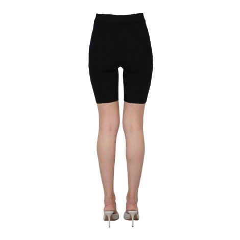 helmut lang stretch viscose cyclist bermuda 