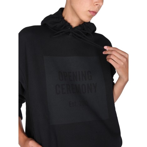 opening ceremony sweatshirt with logo box