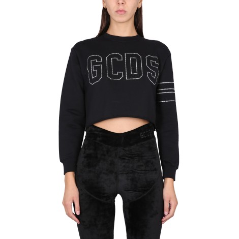 gcds sweatshirt with logo band