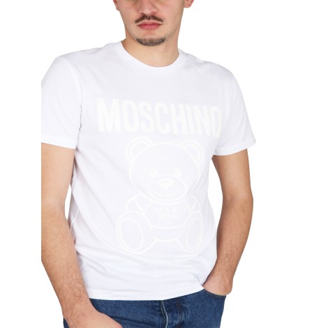 moschino moschino teddy bear organic jersey t-shirt