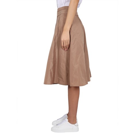 aspesi taffeta skirt