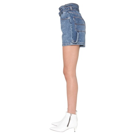 msgm denim shorts