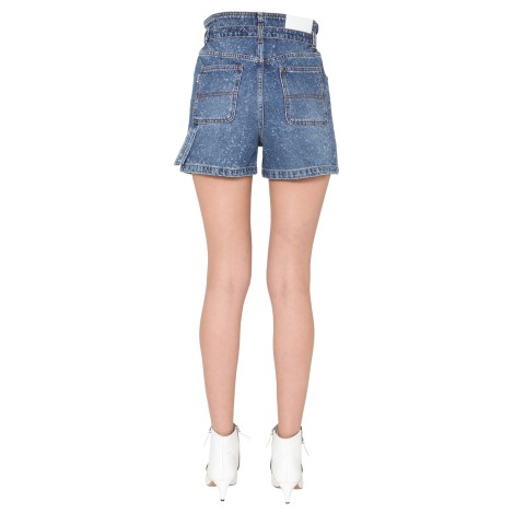 msgm denim shorts