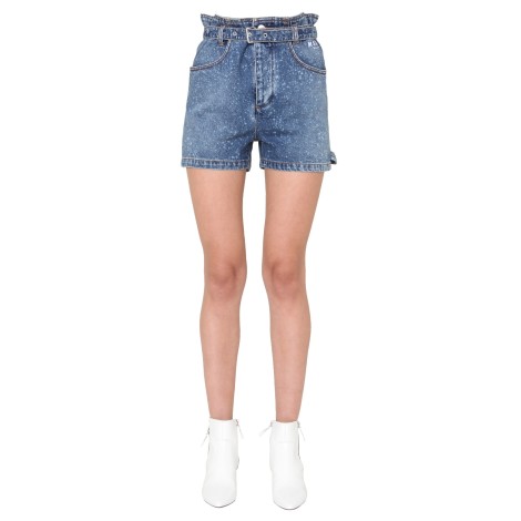 msgm denim shorts