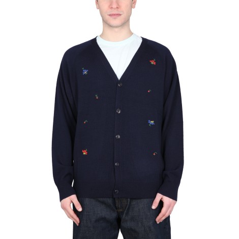 ymc merino wool cardigan