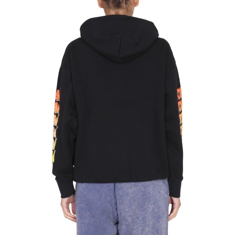 aries sweatshirt with logo print