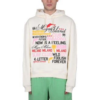 msgm sweatshirt with logo