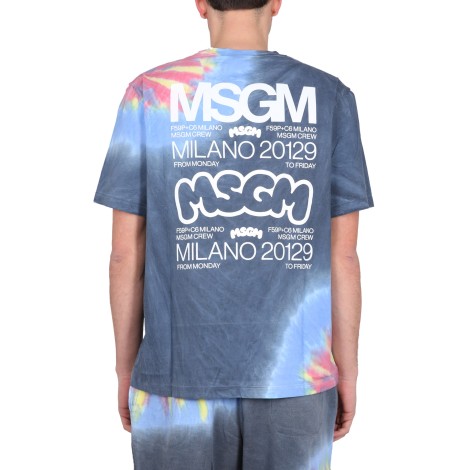 msgm msgm x butter studio t-shirt