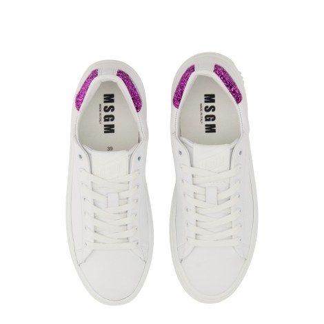 msgm iconic cupsole sneaker