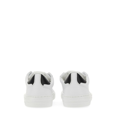 msgm leather sneaker