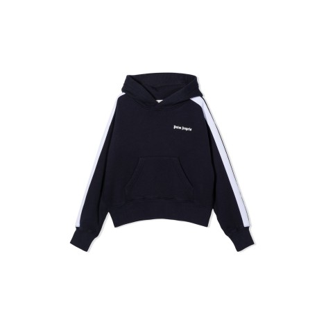 palm angels logo track hoodie