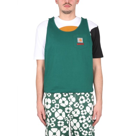 marni x carhartt wip marni x carhartt wip t-shirt