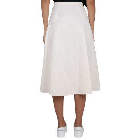 aspesi skirt with buttons