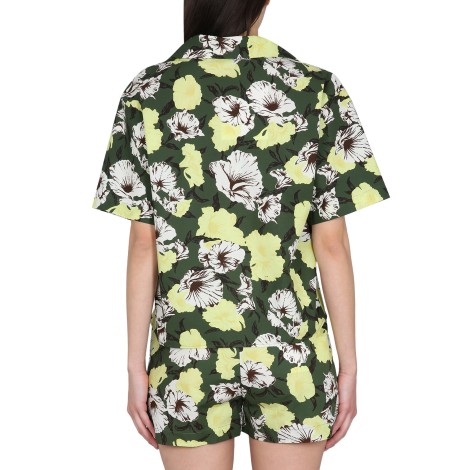 msgm floral print shirt