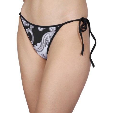 versace double face print bikini bottom