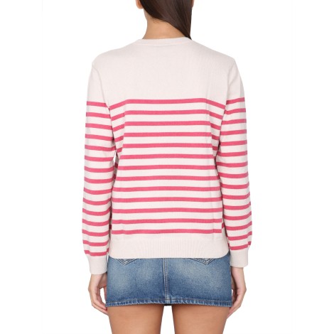 a.p.c. jersey with stripe pattern